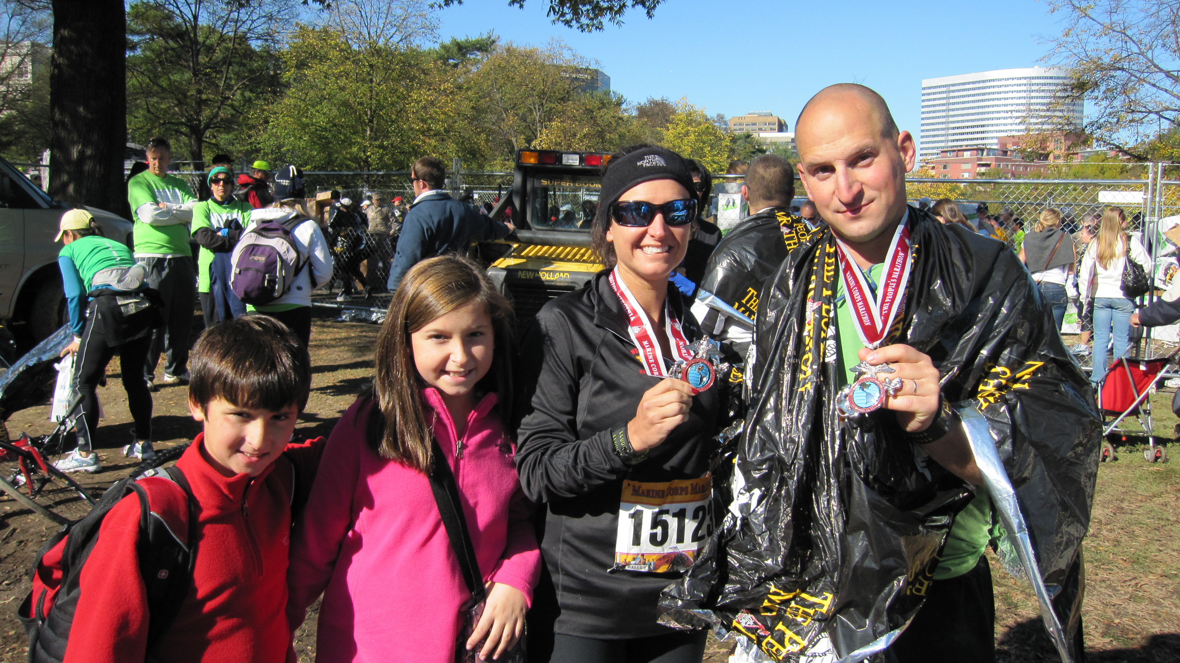 David Wyatt at the USMC Marine Corps Marathon 2011
