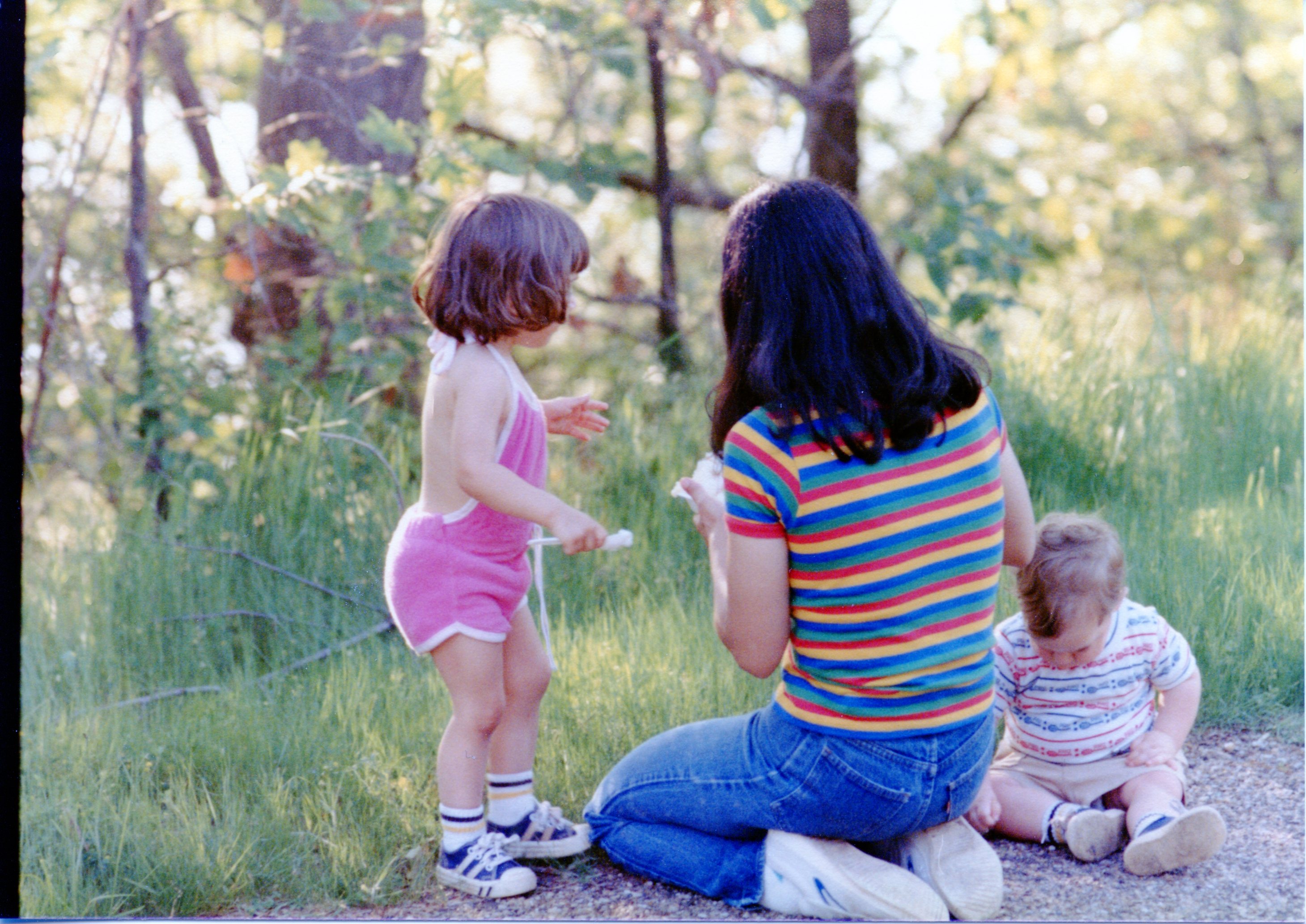 David Wyatt as a baby
