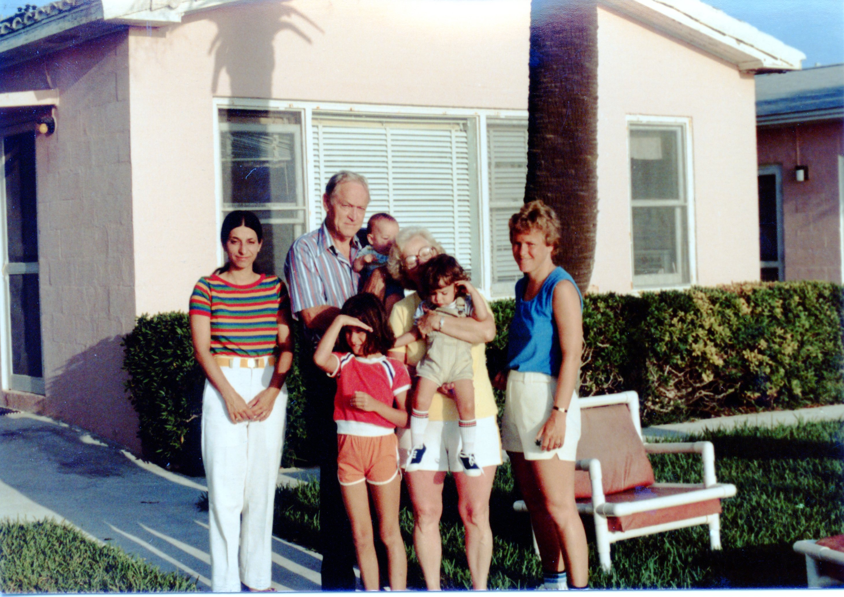 David Wyatt as a baby