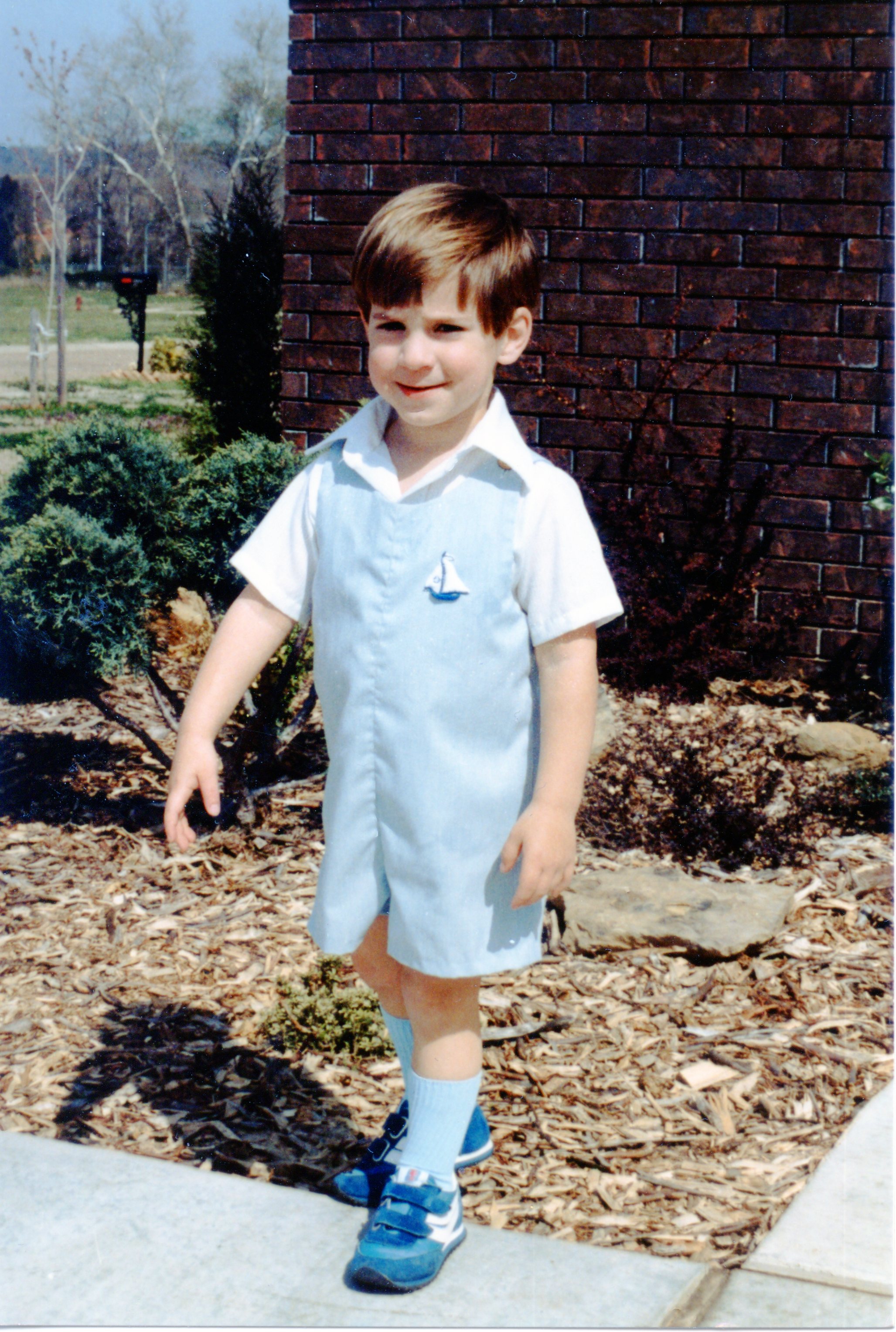 David on Easter Sunday in Ozark, AR