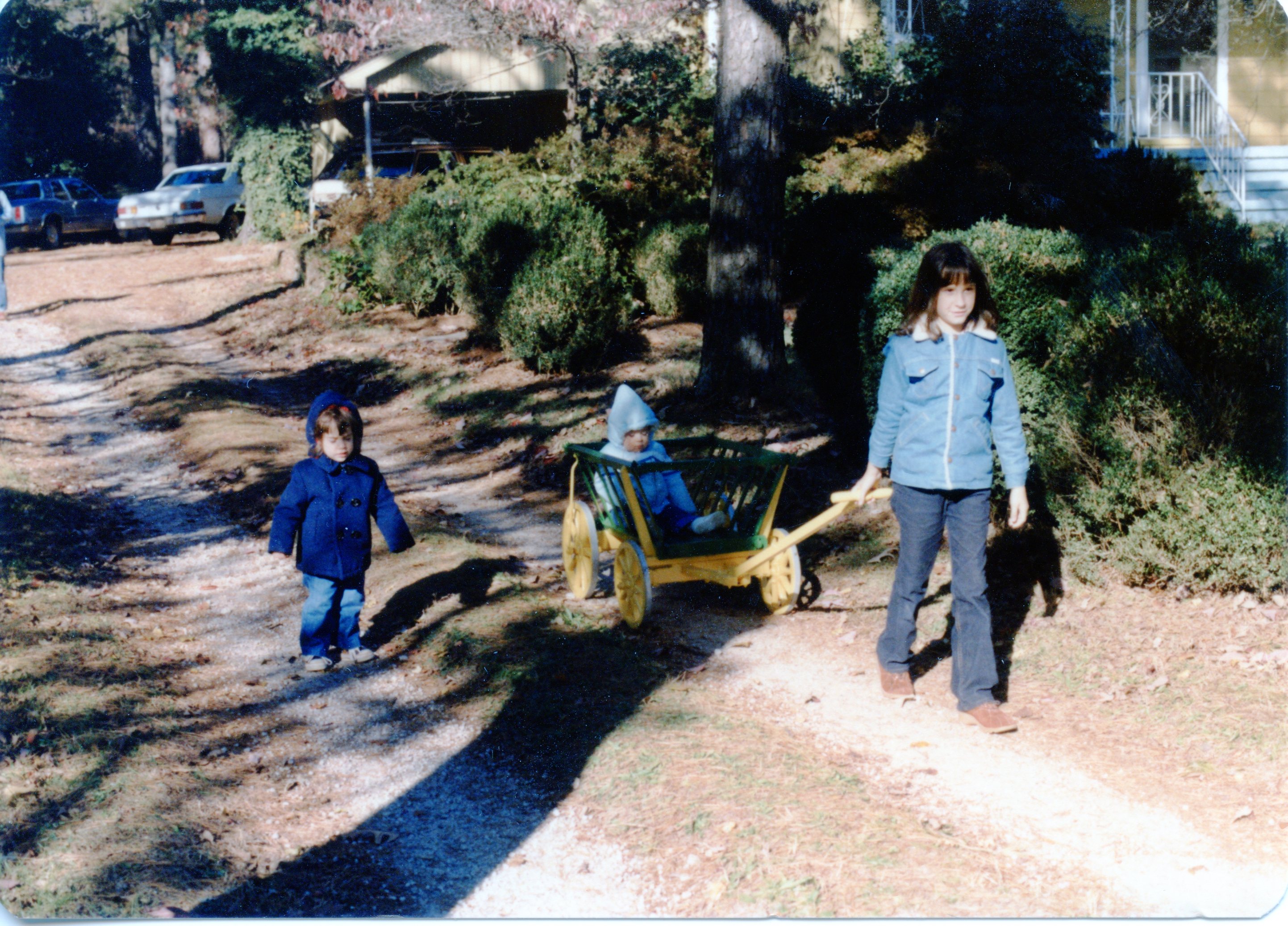 David Wyatt as a baby fishing in Alma, AR