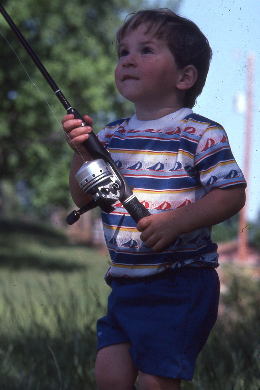 David Wyatt as a baby in Alma, AR