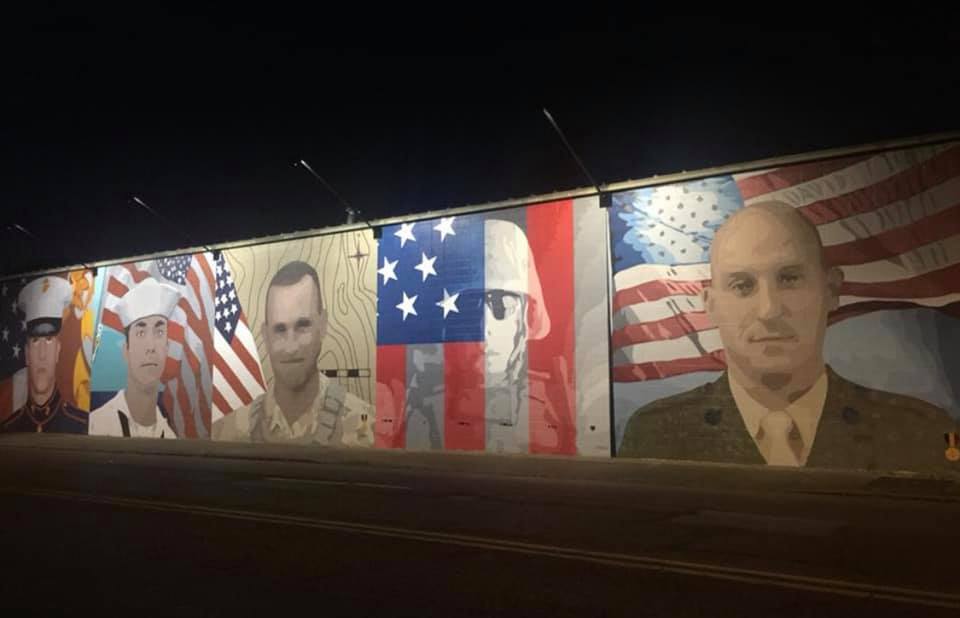 Chattanooga Heroes Wall